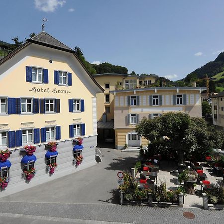 Hotel Krone Schruns Exteriör bild